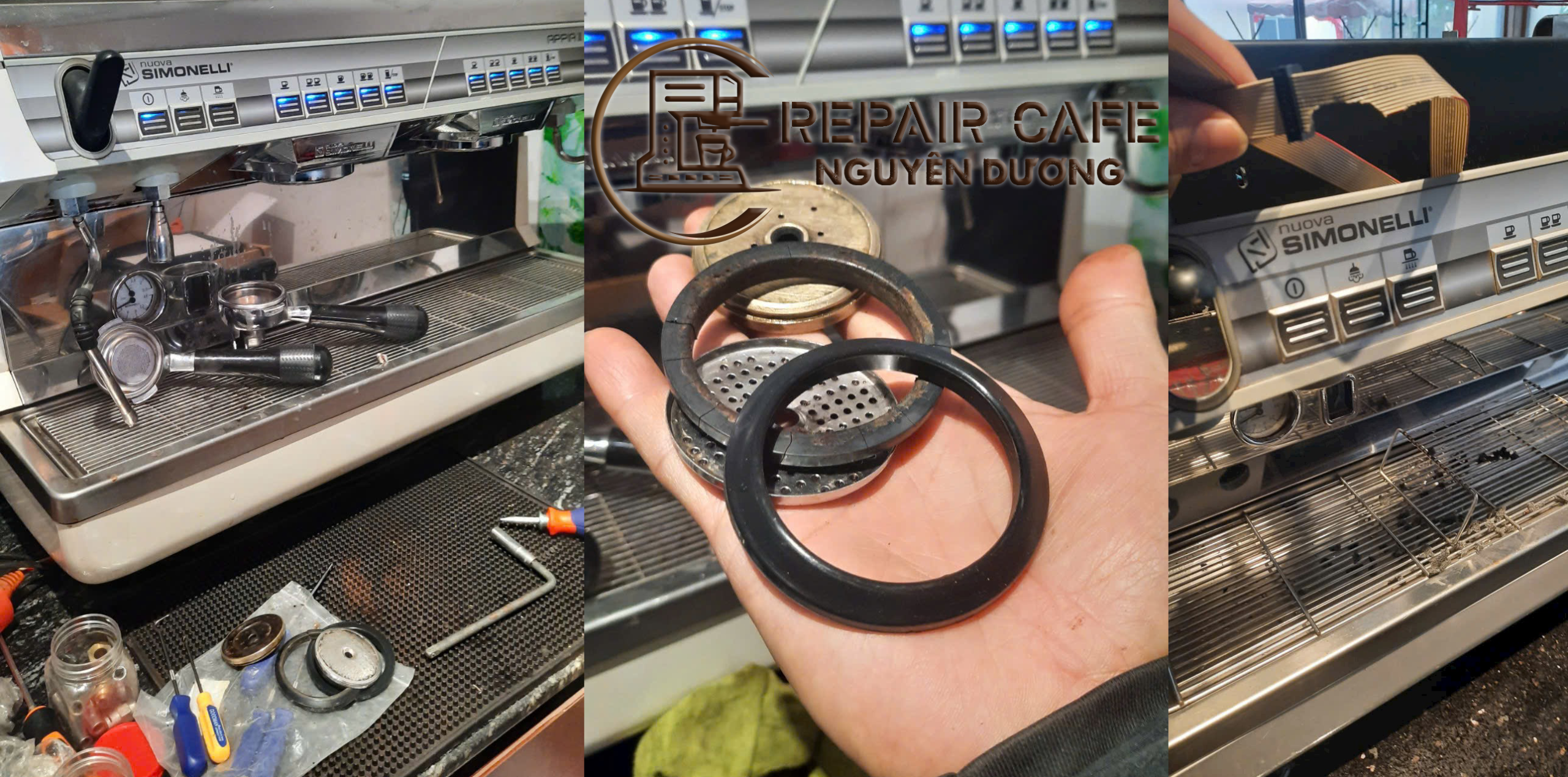 sửa chữa máy pha cafe nguyên dương
