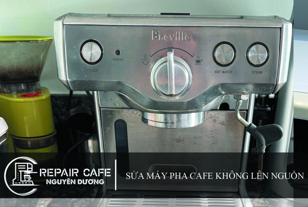 Lỗi máy pha cà phê không lên nguồn